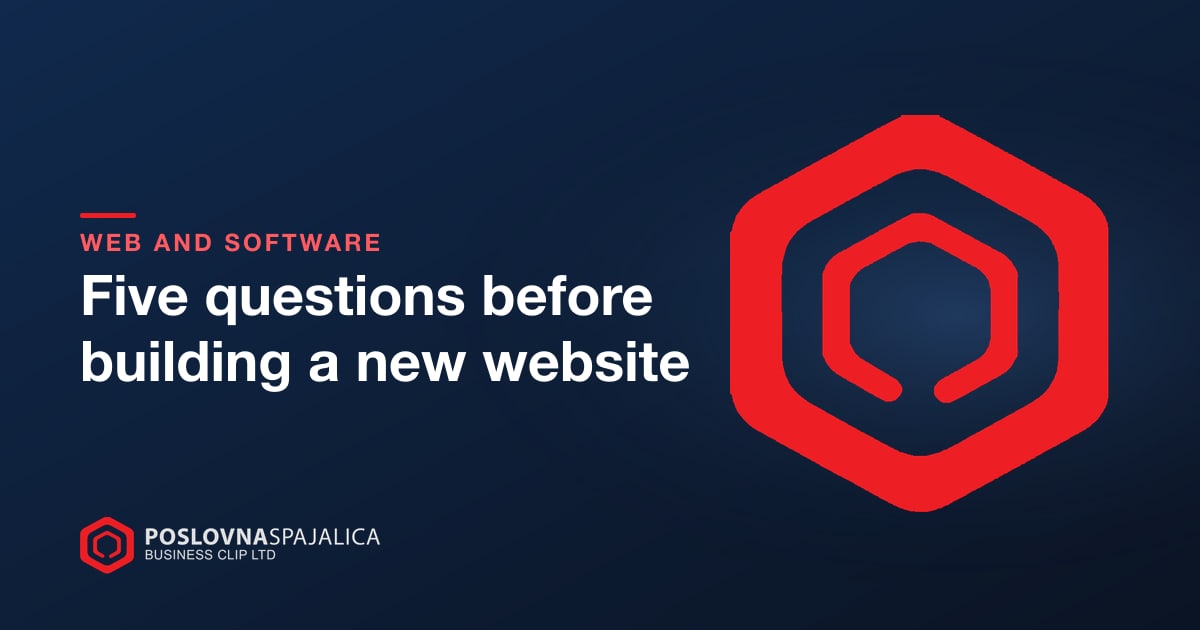 Five questions before building a new website